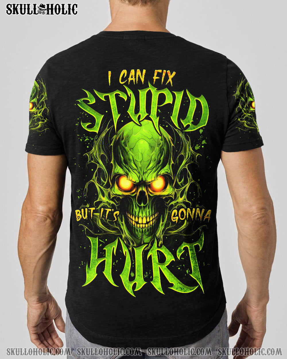 BLISSCORNERS I CAN FIX STUPID BUT IT'S GONNA HURT ALL OVER PRINT