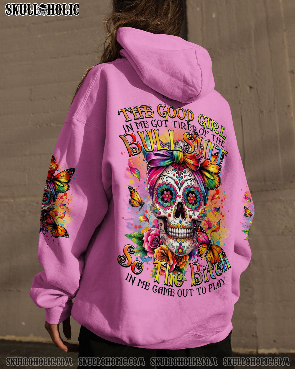 BLISSCORNERS THE GOOD GIRL IN ME ALL OVER PRINT