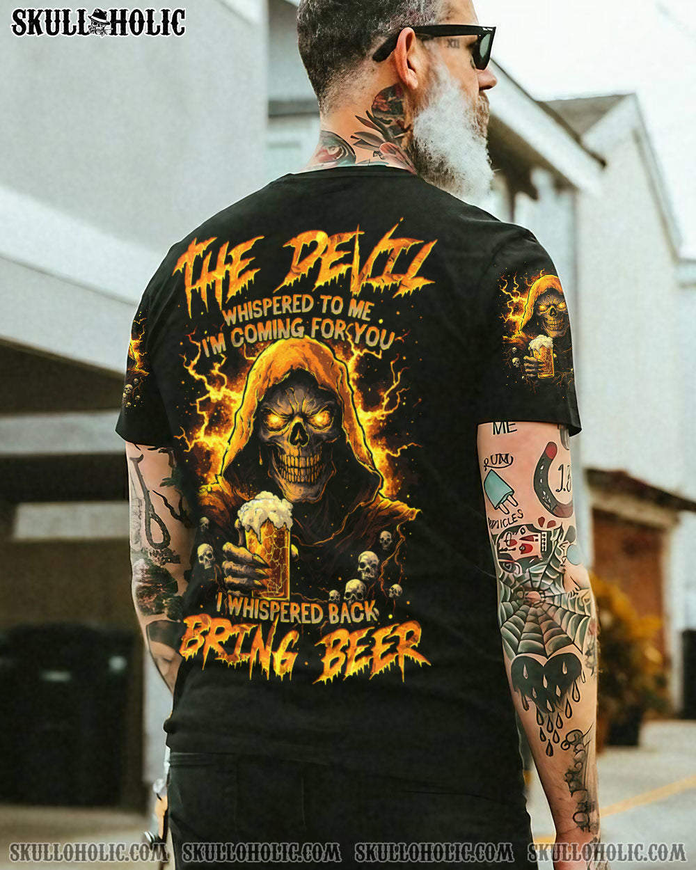BLISSCORNERS THE DEVIL WHISPERED TO ME ALL OVER PRINT