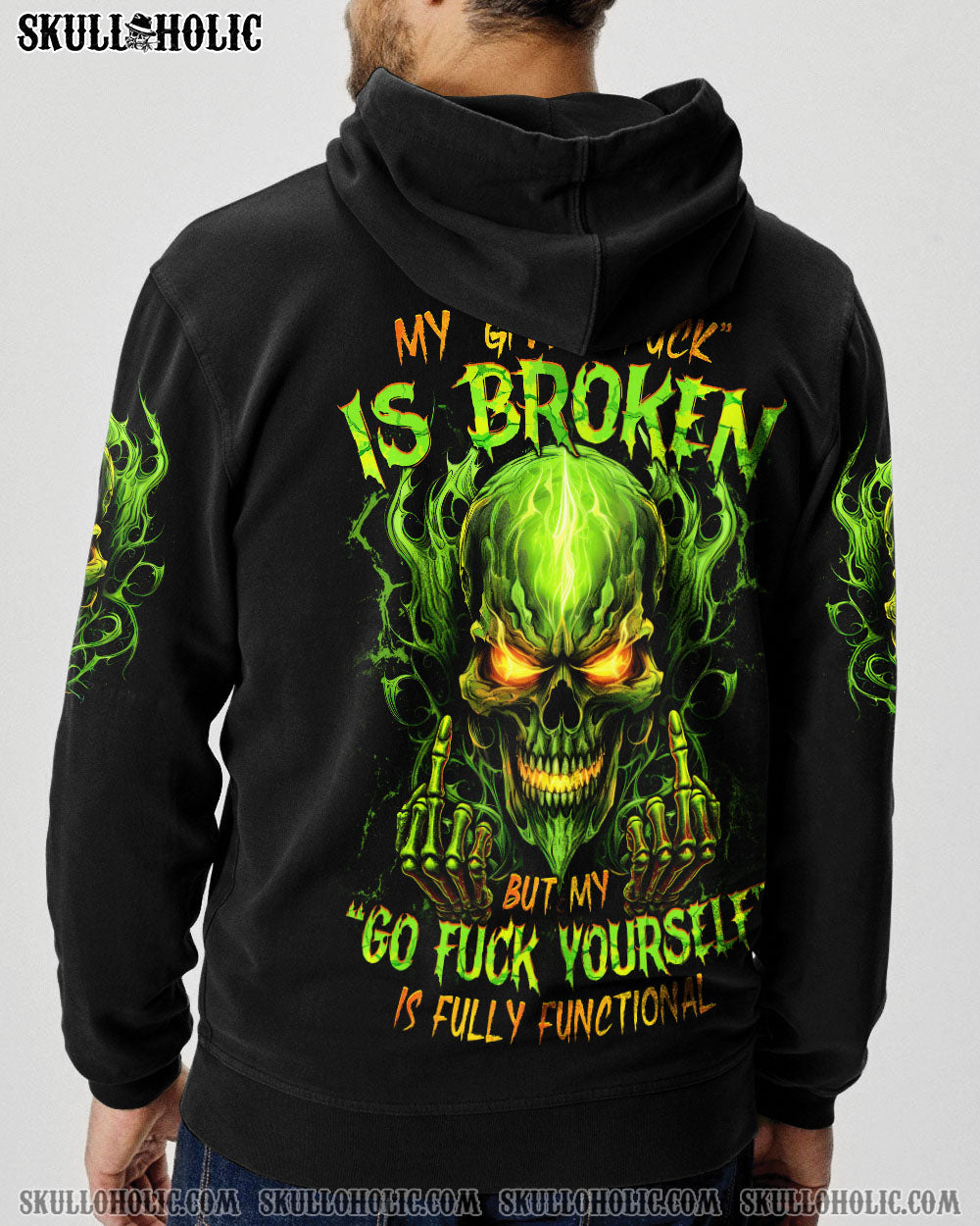 BLISSCORNERS MY GIVE A F IS BROKEN ALL OVER PRINT
