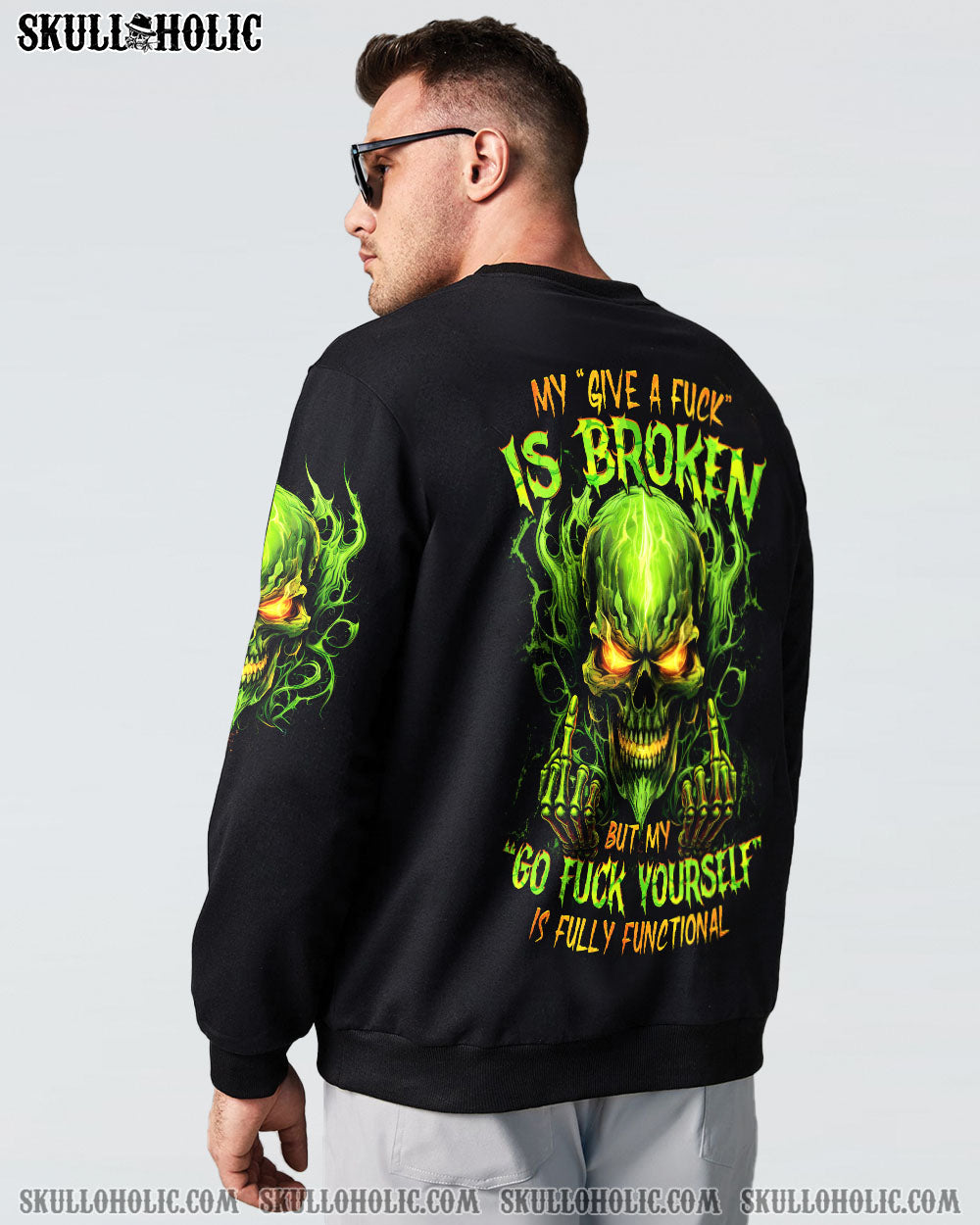 BLISSCORNERS MY GIVE A F IS BROKEN ALL OVER PRINT