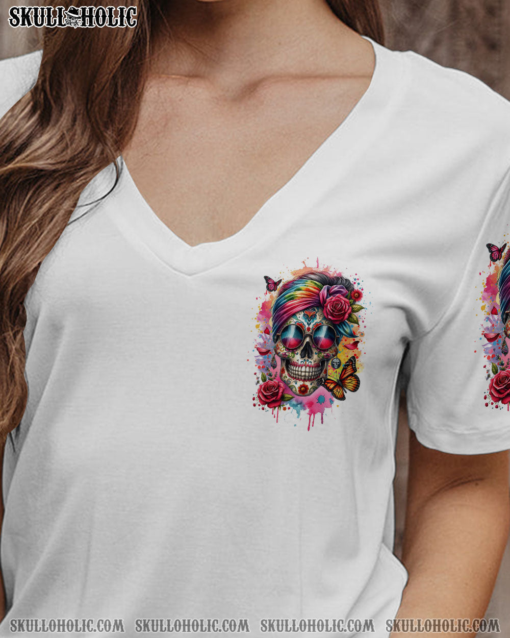 BLISSCORNERS I AM THE STORM MESSY BUN ALL OVER PRINT