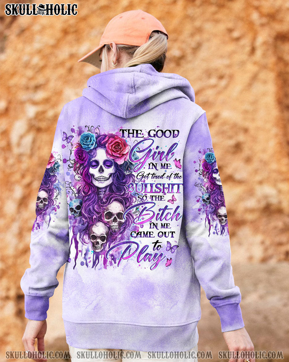 BLISSCORNERS THE GOOD GIRL IN ME AL OVER PRINT