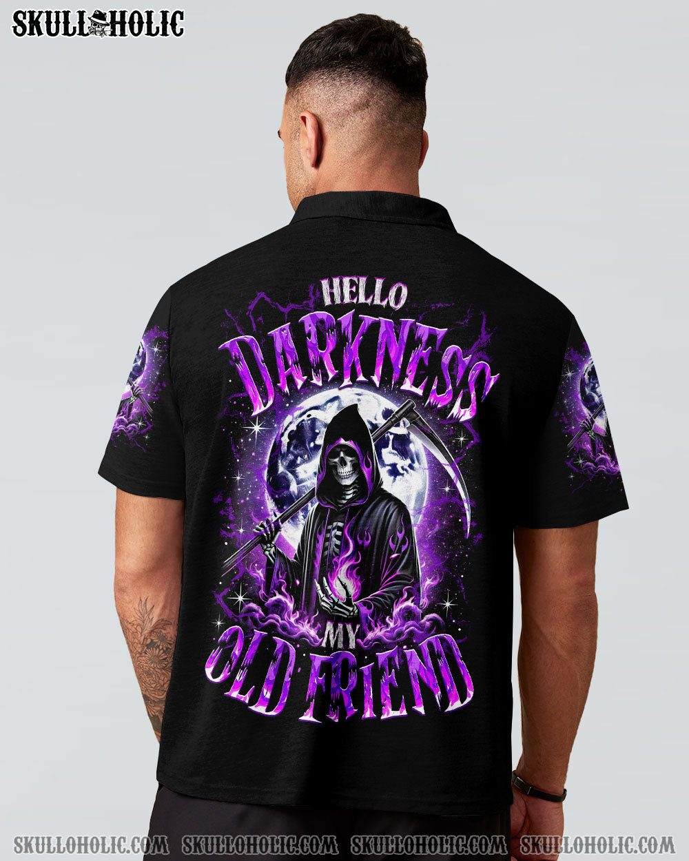 BLISSCORNERS HELLO DARKNESS MY OLD FRIEND ALL OVER PRINT