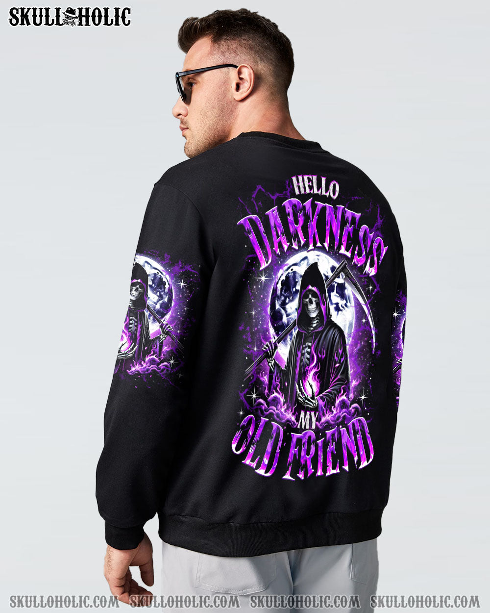 BLISSCORNERS HELLO DARKNESS MY OLD FRIEND ALL OVER PRINT
