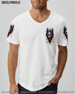 BLISSCORNERS BETTER TO BE A WOLF OF ODIN THAN A LAMB OF GOD VIKING SKULL ALL OVER PRINT