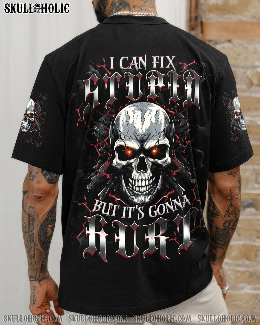 BLISSCORNERS I CAN FIX STUPID BUT IT'S GONNA HURT ALL OVER PRINT