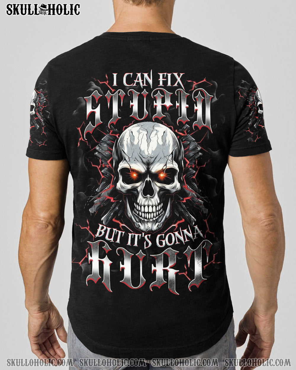 BLISSCORNERS I CAN FIX STUPID BUT IT'S GONNA HURT ALL OVER PRINT