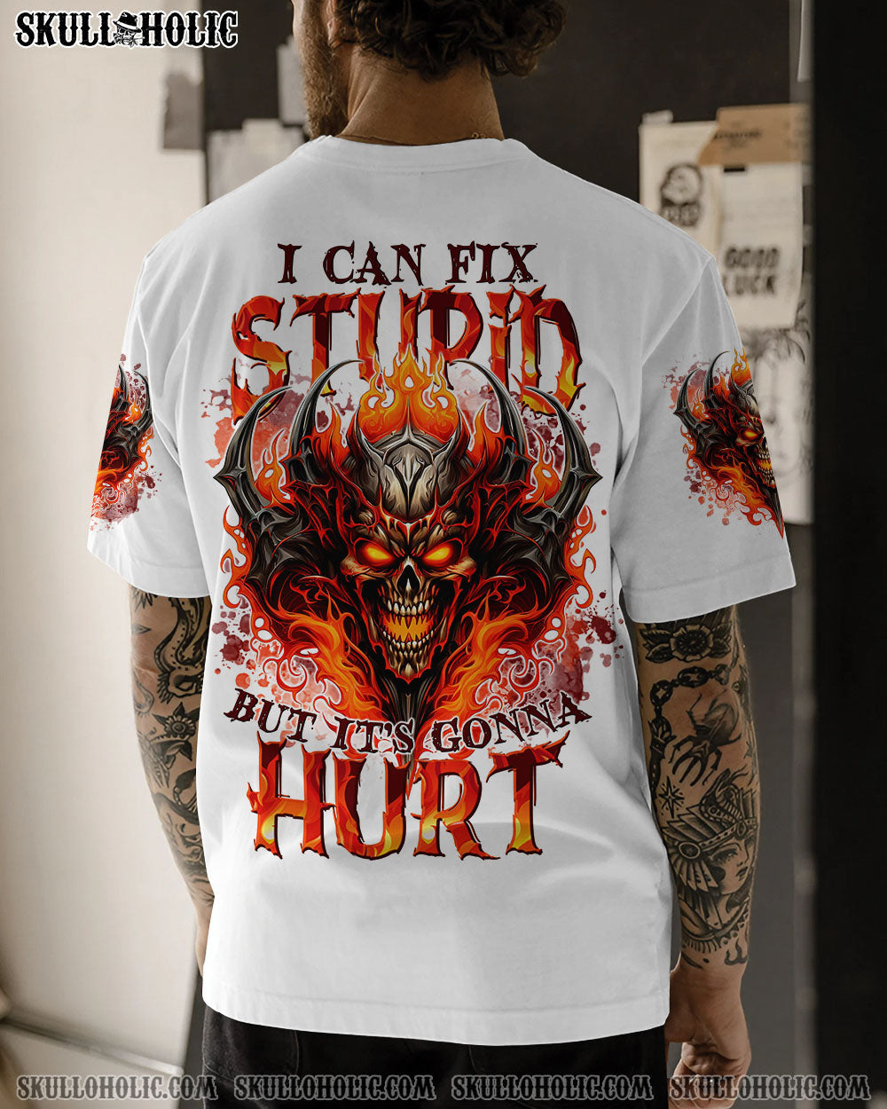 BLISSCORNERS I CAN FIX STUPID BUT IT'S GONNA HURT ALL OVER PRINT