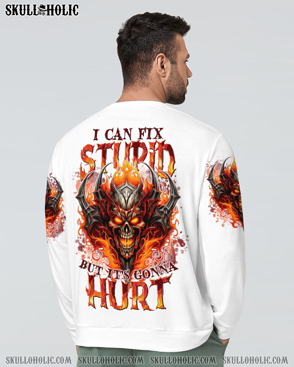 BLISSCORNERS I CAN FIX STUPID BUT IT'S GONNA HURT ALL OVER PRINT