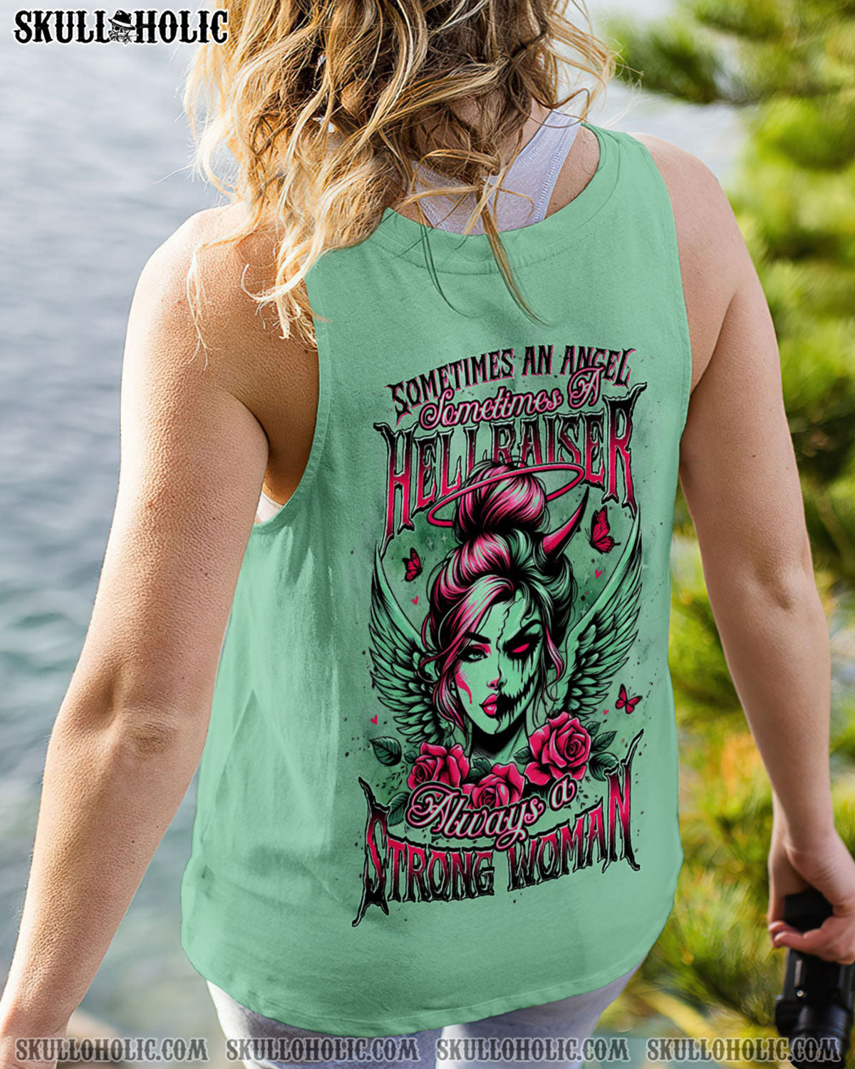 BLISSCORNERS ALWAYS A STRONG WOMAN ALL OVER PRINT