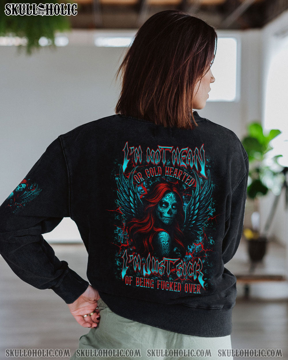BLISSCORNERS I'M NOT MEAN OR COLD HEARTED ALL OVER PRINT