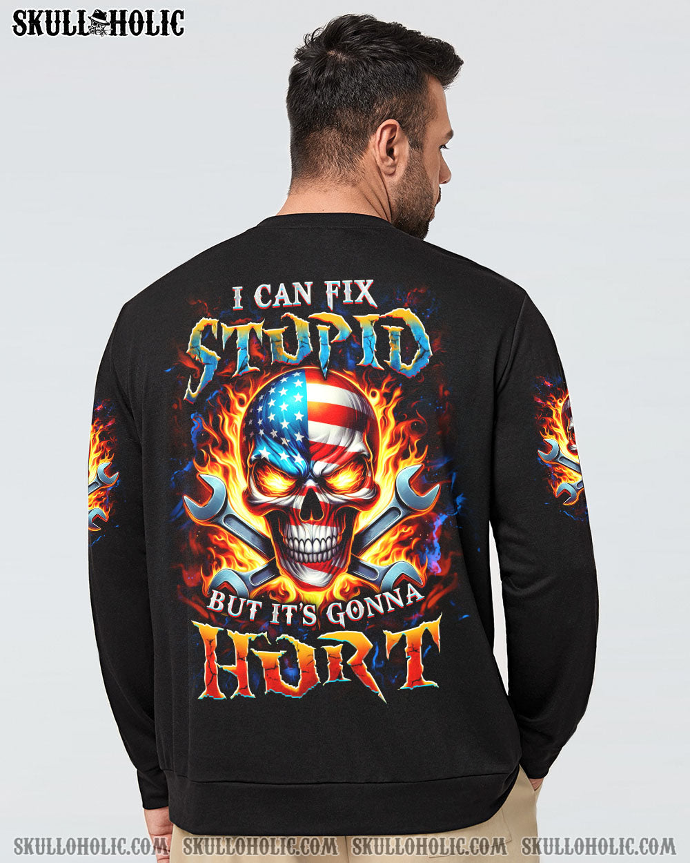 BLISSCORNERS I CAN FIX STUPID BUT IT'S GONNA HURT ALL OVER PRINT