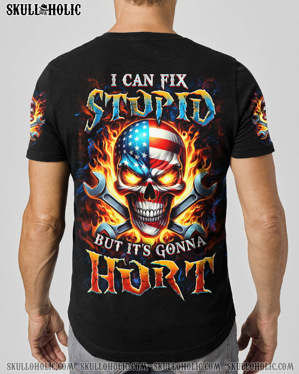 BLISSCORNERS I CAN FIX STUPID BUT IT'S GONNA HURT ALL OVER PRINT