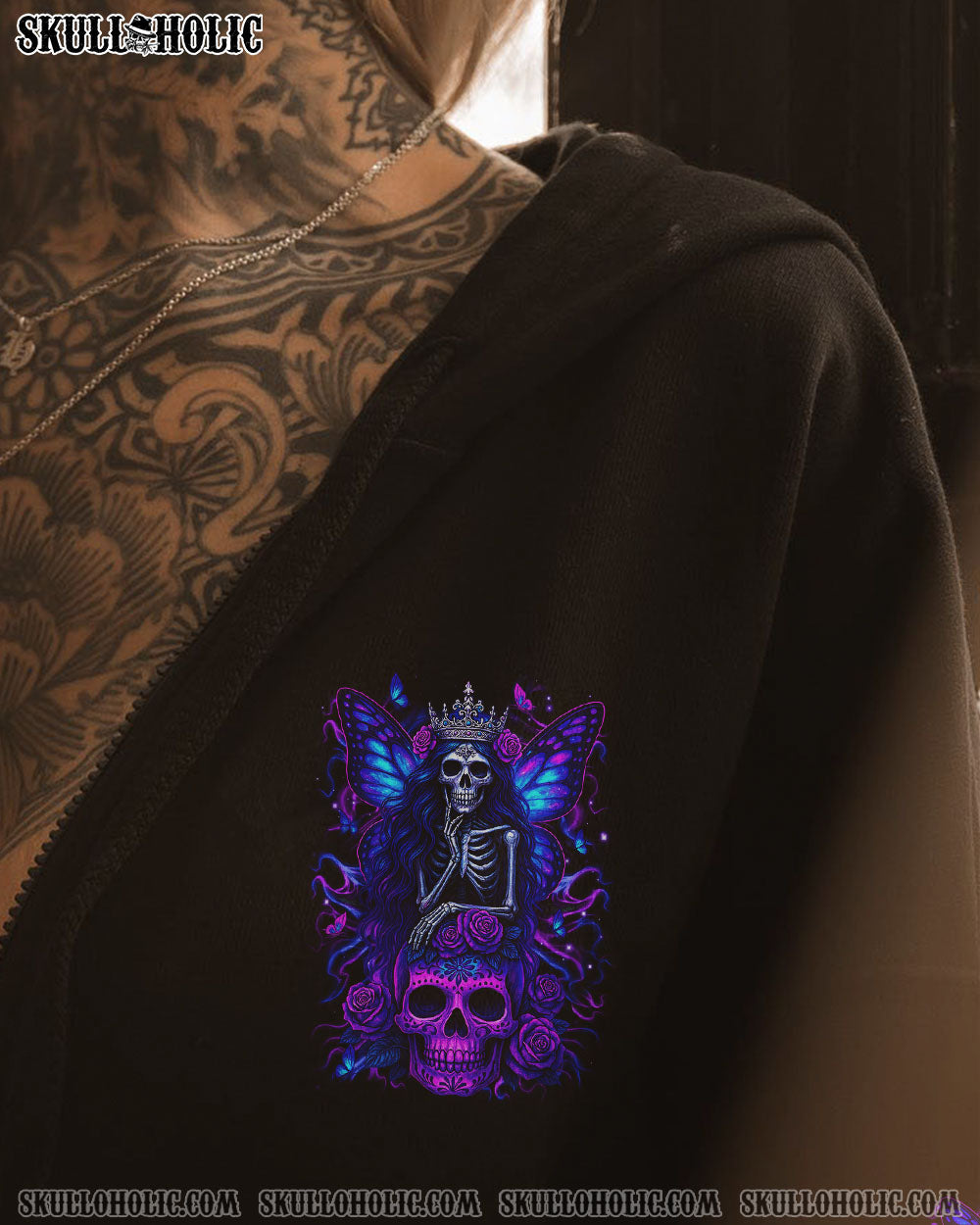 BLISSCORNERS KARMA FAIRY SKULL ALL OVER PRINT