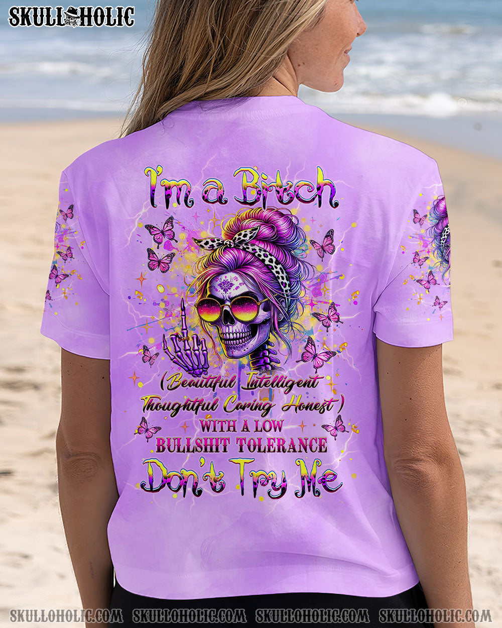 BLISSCORNERS I'M A B DON'T TRY ME ALL OVER PRINT
