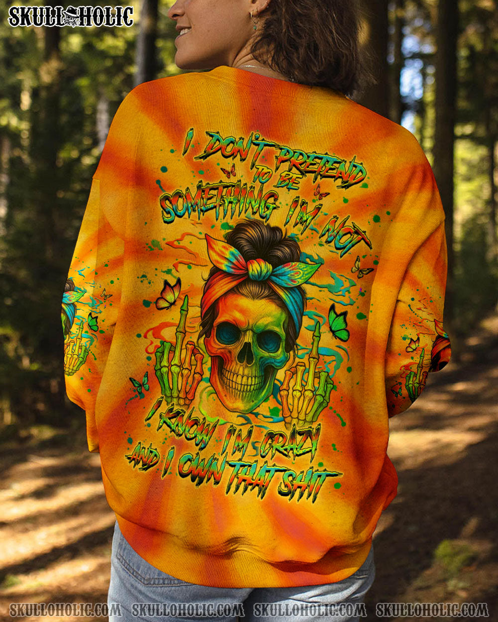 BLISSCORNERS I DON'T PRETEND TO BE SOMETHING I'M NOT ALL OVER PRINT