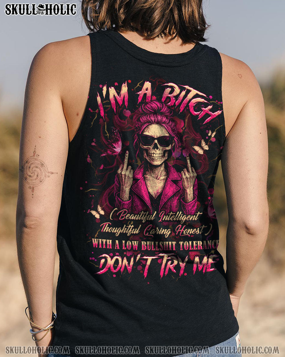 BLISSCORNERS I'M A B DON'T TRY ME ALL OVER PRINT