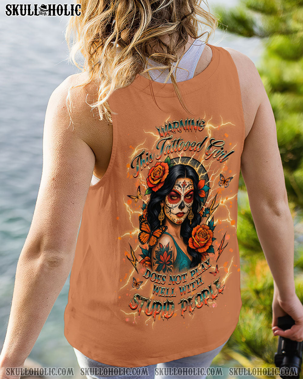 BLISSCORNERS WARNING THIS TATTOOED GIRL ALL OVER PRINT