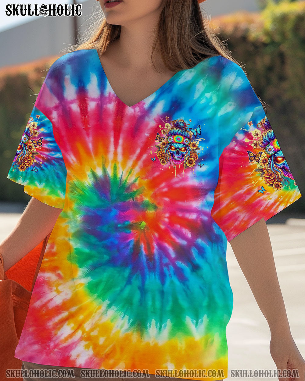 BLISSCORNERS MY GIVE A F IS BROKEN TIE DYE ALL OVER PRINT