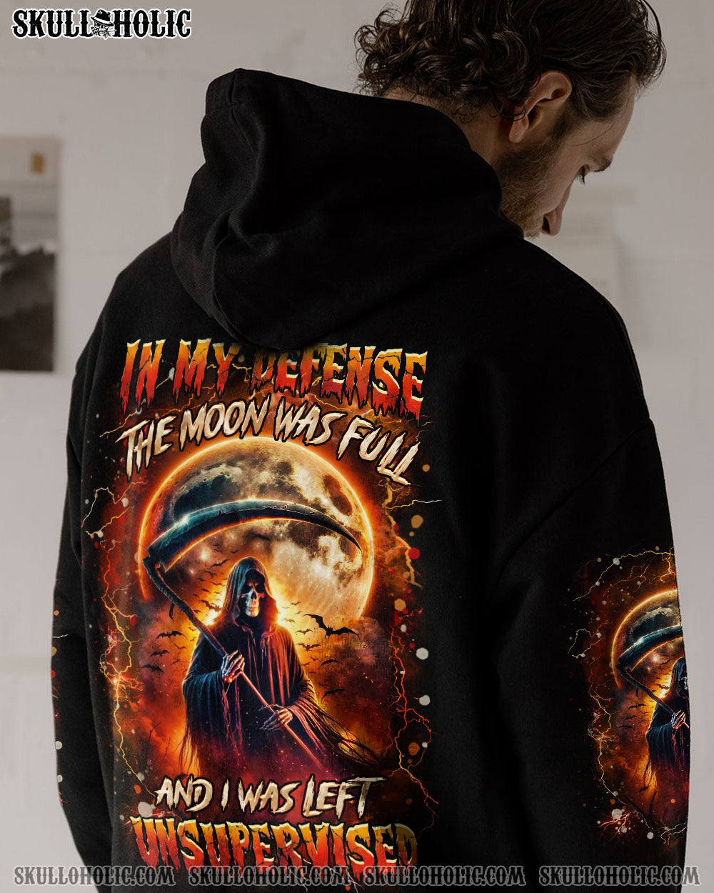 BLISSCORNERS IN MY DEFENSE THE MOON WAS FULL ALL OVER PRINT