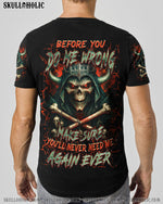 BLISSCORNERS BEFORE YOU DO ME WRONG ALL OVER PRINT