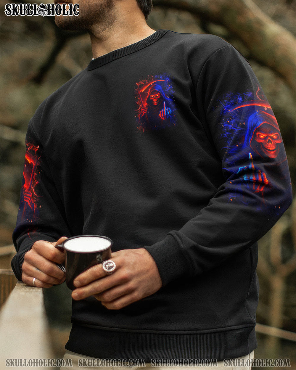 BLISSCORNERS BE CAREFUL WHO YOU F OVER ALL OVER PRINT