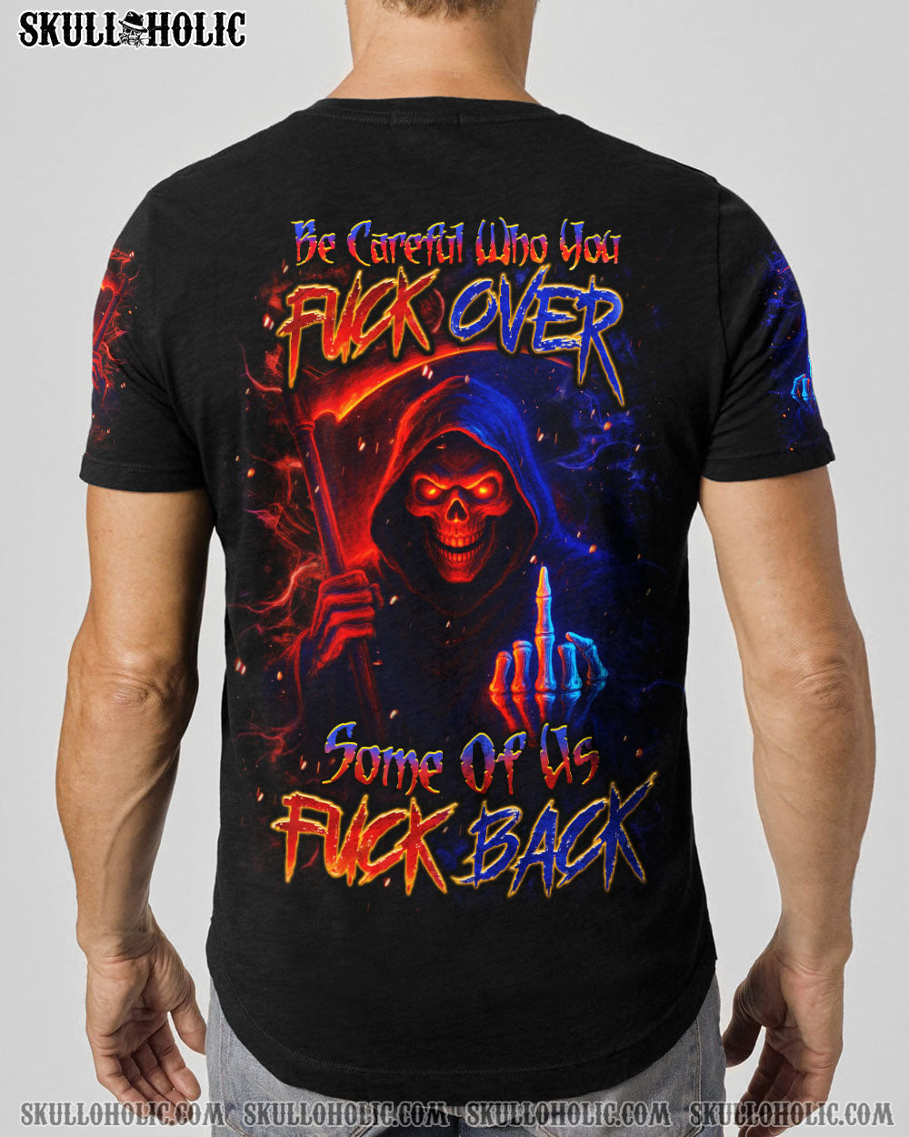 BLISSCORNERS BE CAREFUL WHO YOU F OVER ALL OVER PRINT