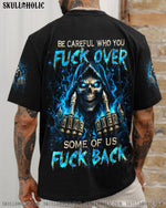 BLISSCORNERS BE CAREFUL SKULL REAPER ALL OVER PRINT