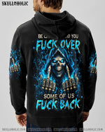 BLISSCORNERS BE CAREFUL SKULL REAPER ALL OVER PRINT