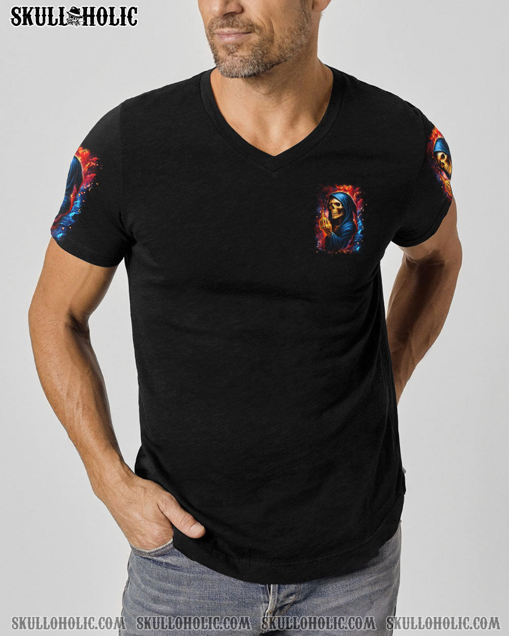 BLISSCORNERS I KNOW I'M AN A SKULL REAPER ALL OVER PRINT