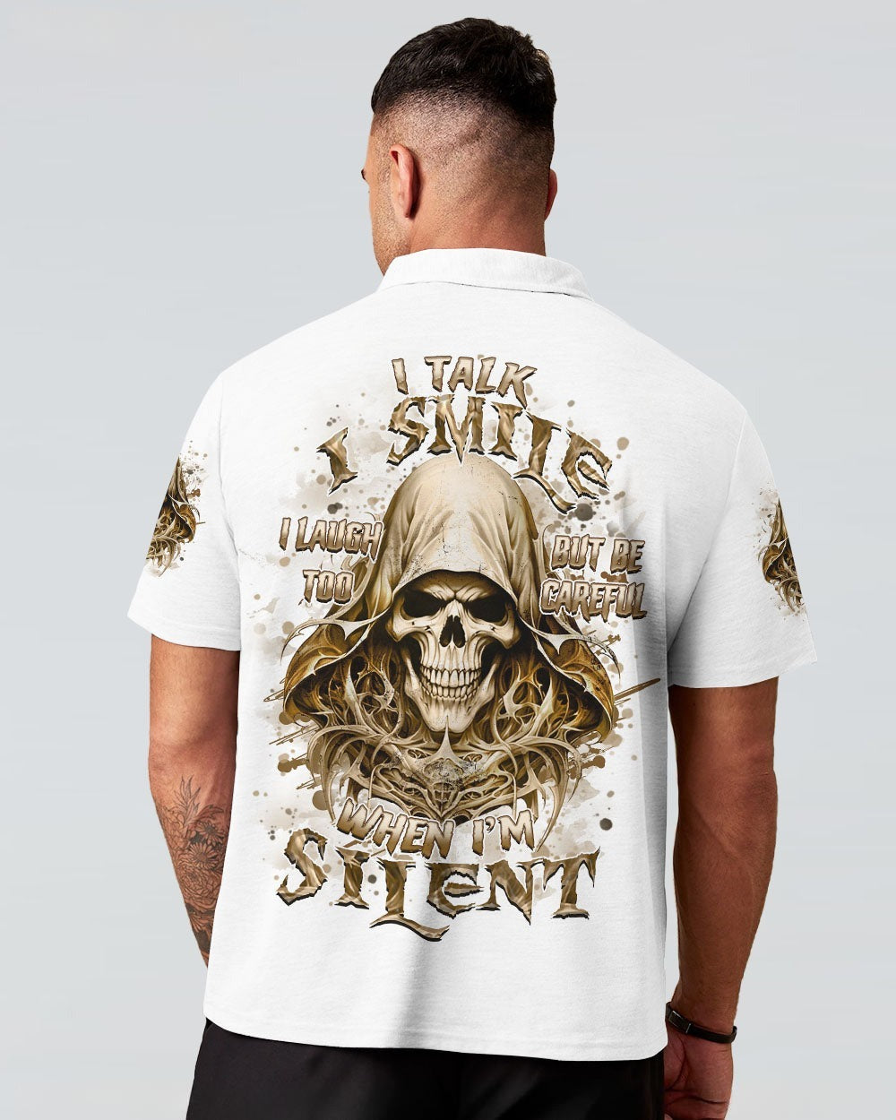 BLISSCORNERS BE CAREFUL WHEN I'M SILENT ALL OVER PRINT