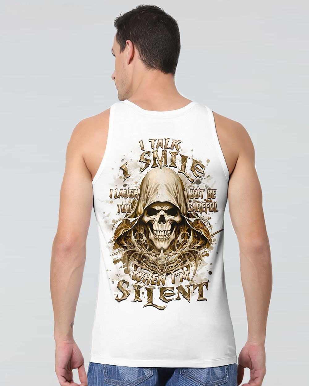 BLISSCORNERS BE CAREFUL WHEN I'M SILENT ALL OVER PRINT