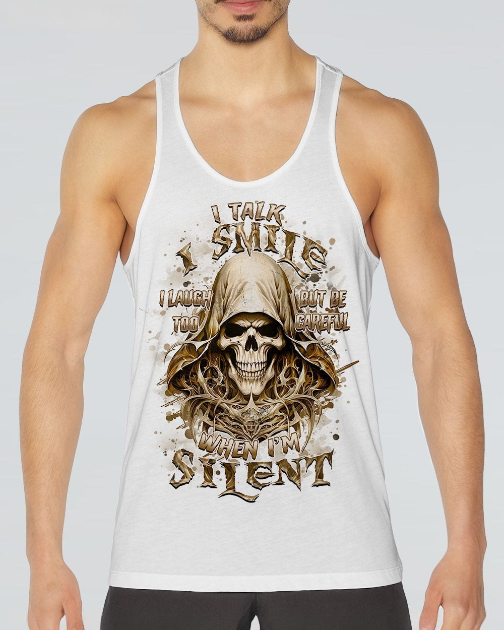 BLISSCORNERS BE CAREFUL WHEN I'M SILENT ALL OVER PRINT