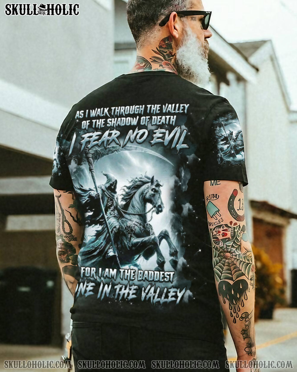 BLISSCORNERS AS I WALK THROUGH THE VALLEY ALL OVER PRINT