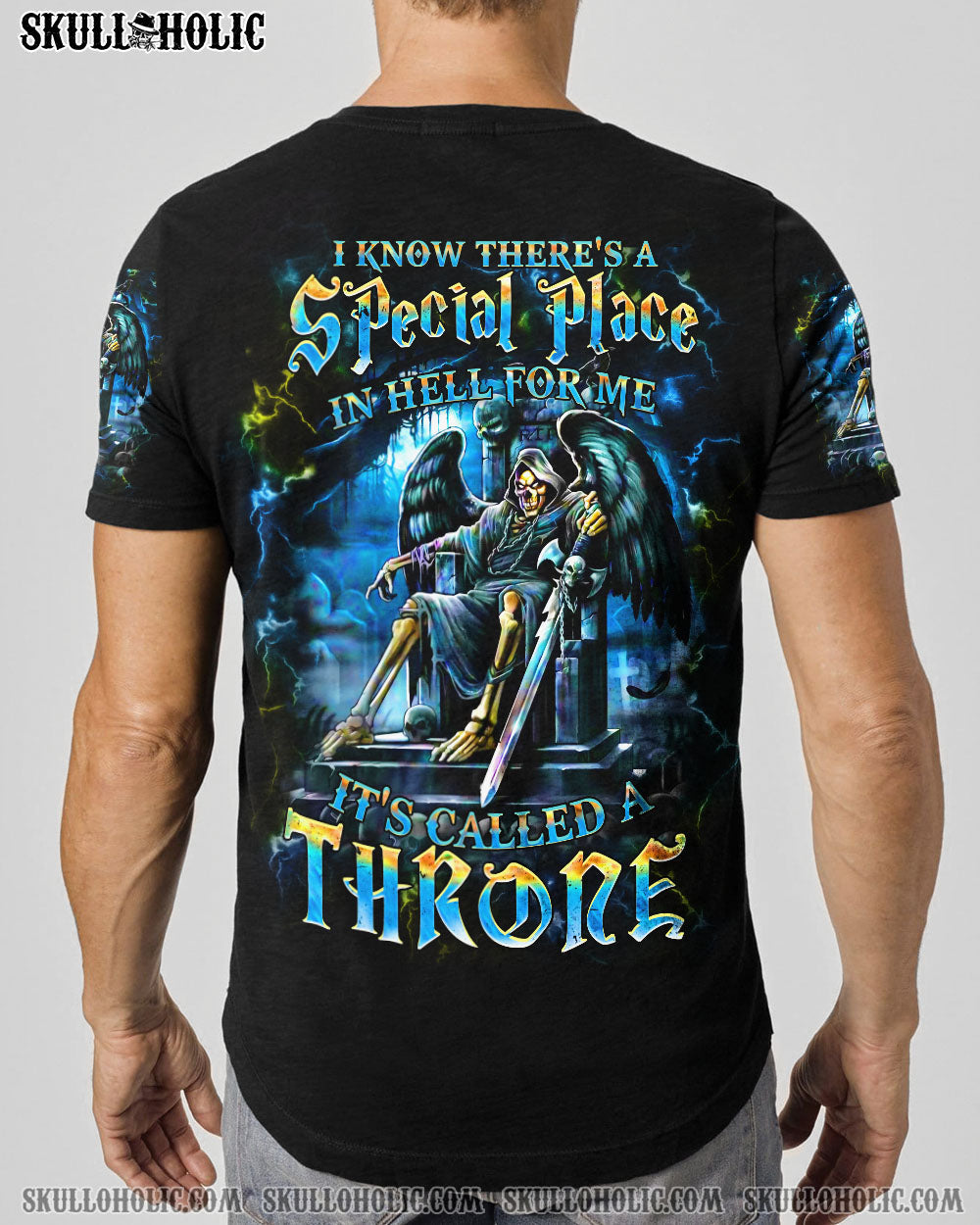 BLISSCORNERS THRONE SKULL ALL OVER PRINT