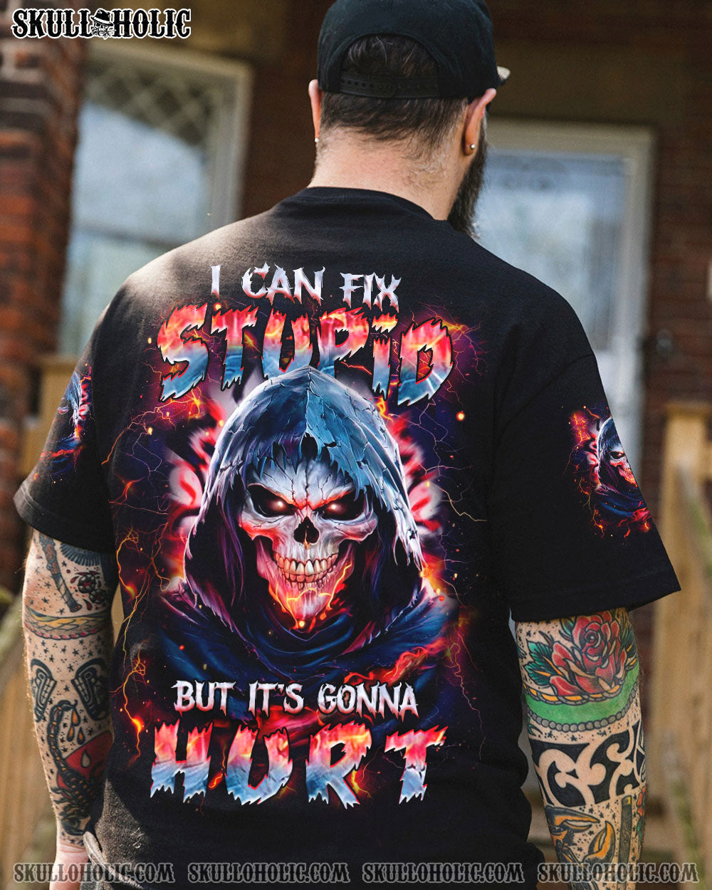 BLISSCORNERS I CAN FIX STUPID BUT IT'S GONNA HURT ALL OVER PRINT