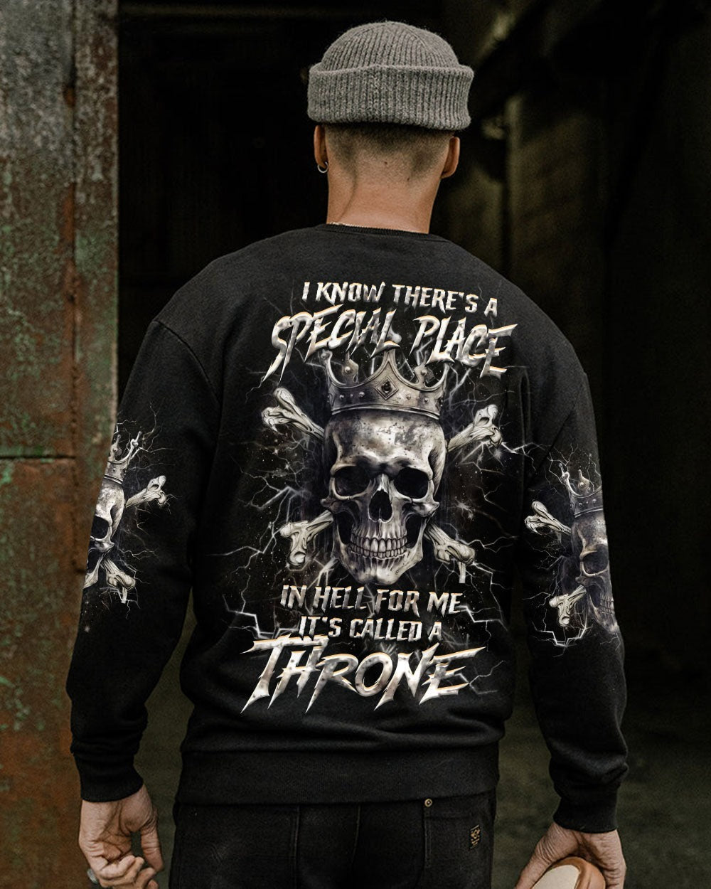 BLISSCORNERS THRONE SKULL ALL OVER PRINT