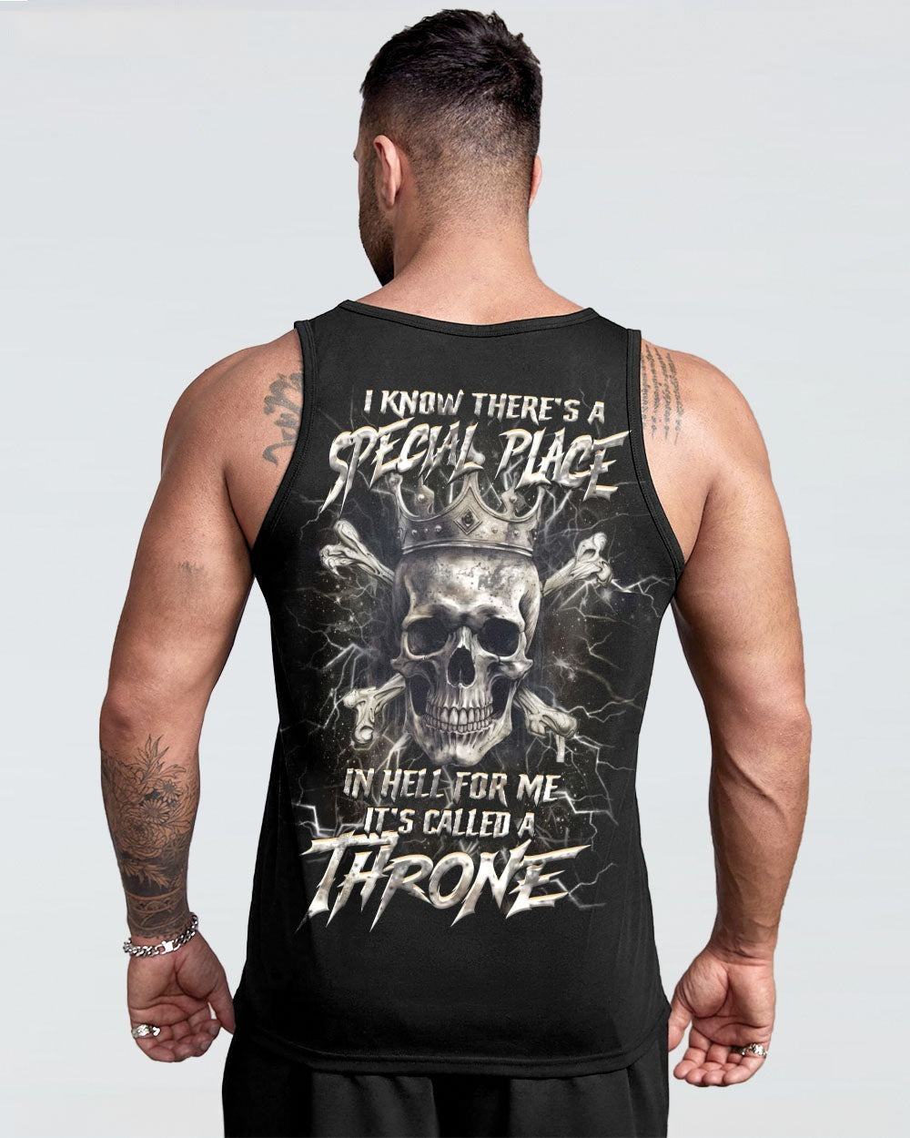 BLISSCORNERS THRONE SKULL ALL OVER PRINT