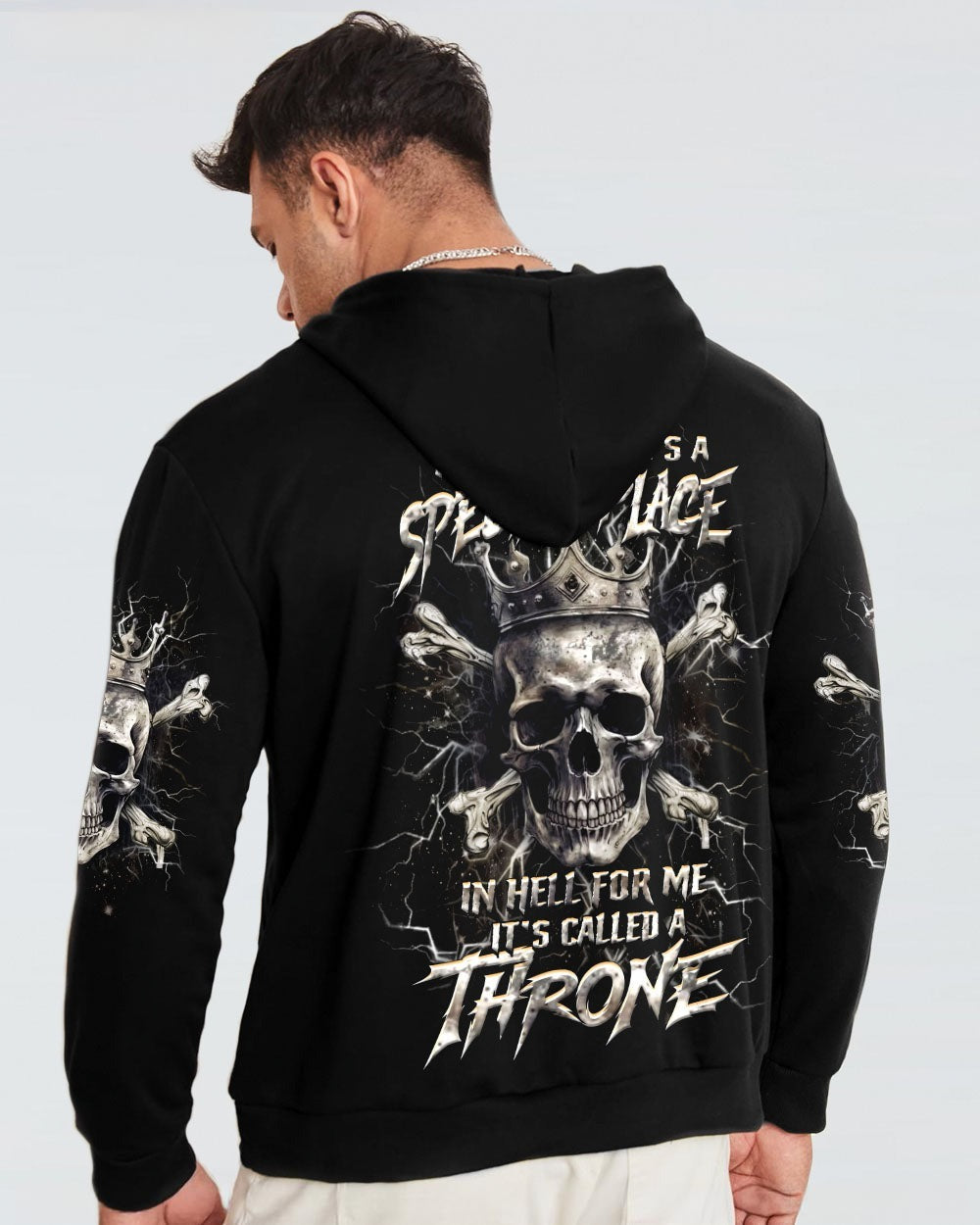 BLISSCORNERS THRONE SKULL ALL OVER PRINT
