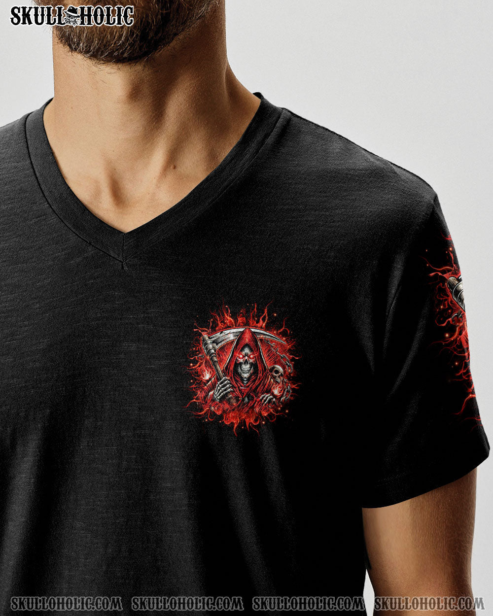 BLISSCORNERS WHICH LUCKY ONE ARE YOU SKULL ALL OVER PRINT