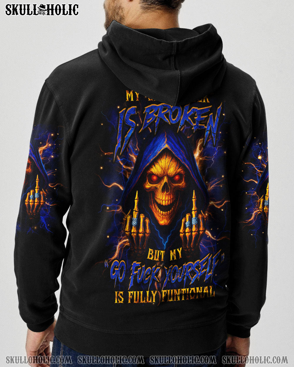 BLISSCORNERS MY GIVE A F IS BROKEN ALL OVER PRINT