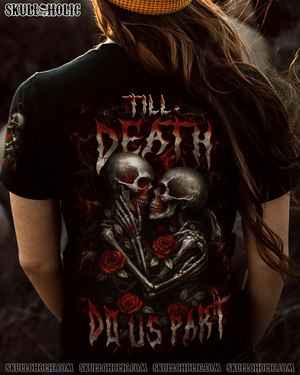 BLISSCORNERS TILL DEATH DO US PART COUPLE ALL OVER PRINT