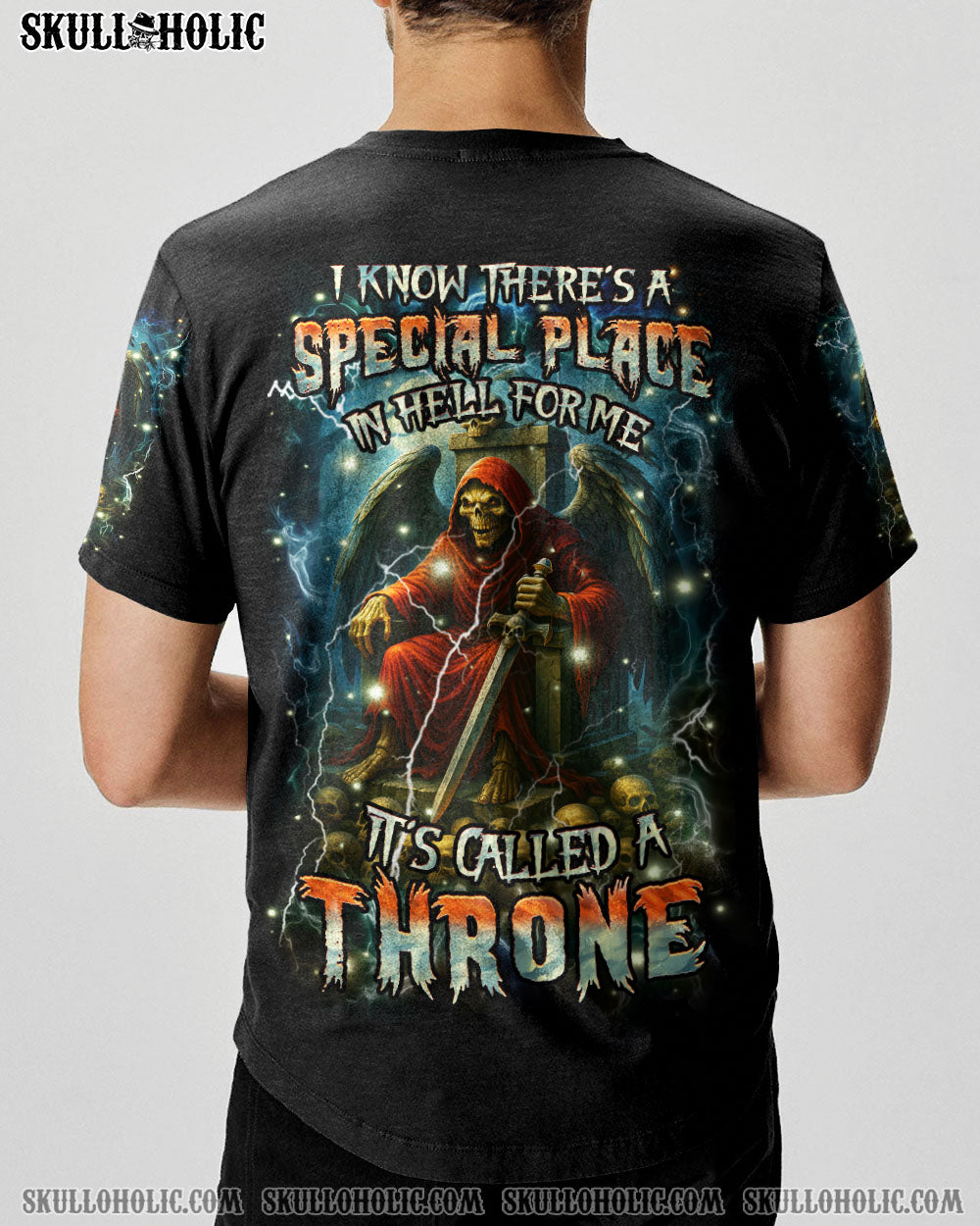 BLISSCORNERS THRONE SKULL ALL OVER PRINT