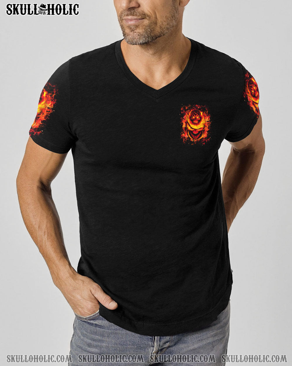BLISSCORNERS YOUR DEMONS HIDE UNDER YOUR BED SKULL ALL OVER PRINT