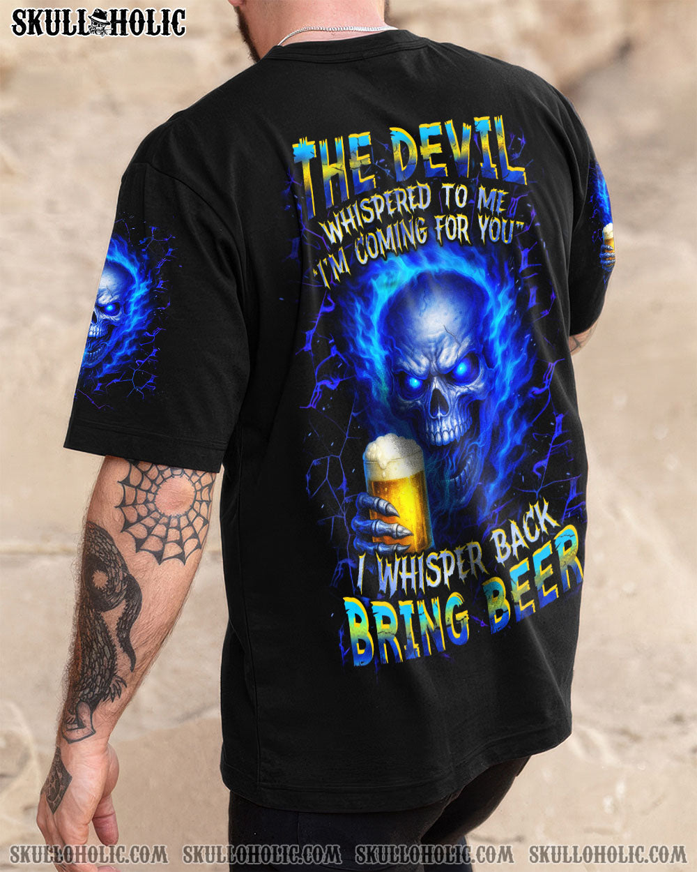 BLISSCORNERS BRING BEER SKULL ALL OVER PRINT