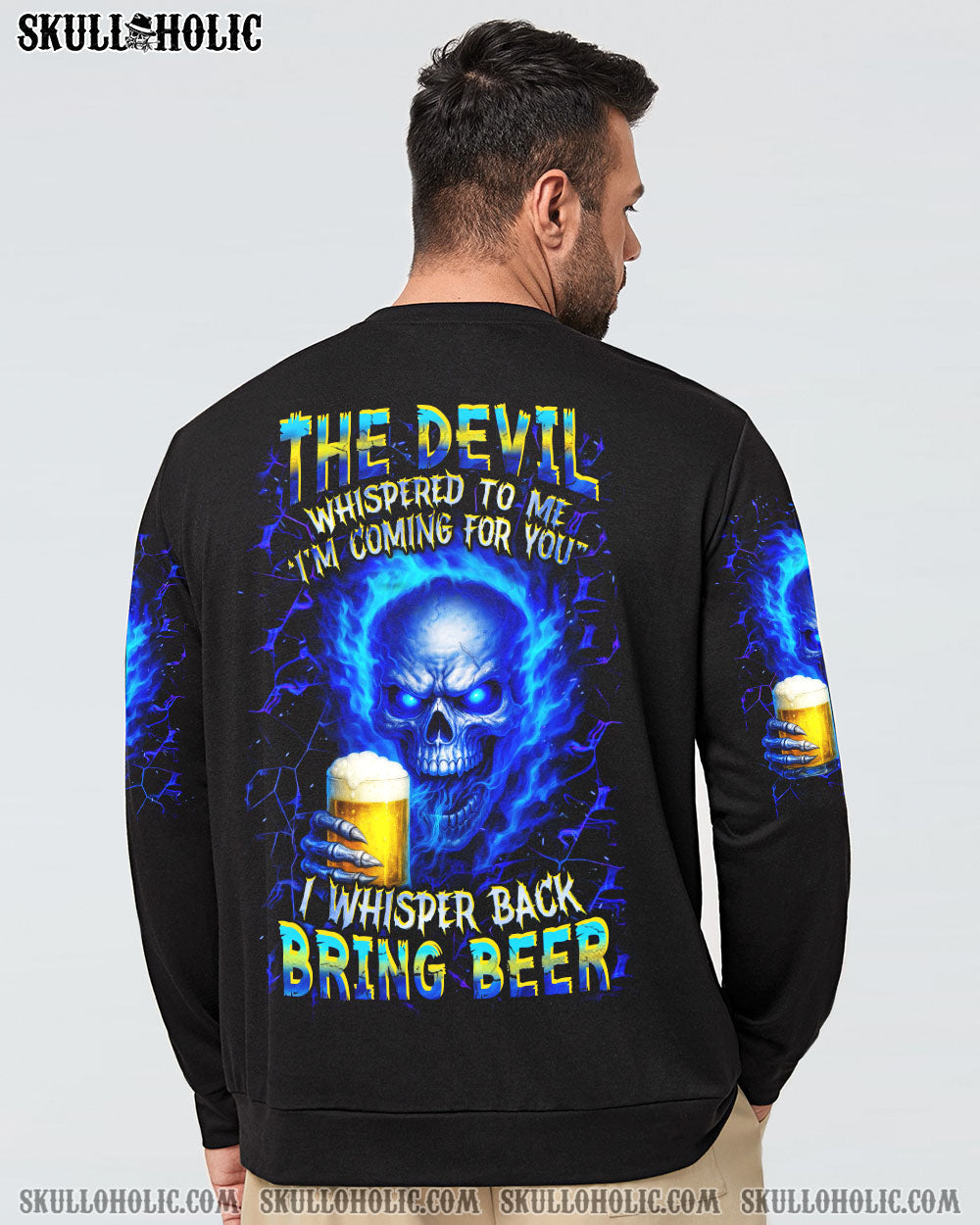 BLISSCORNERS BRING BEER SKULL ALL OVER PRINT