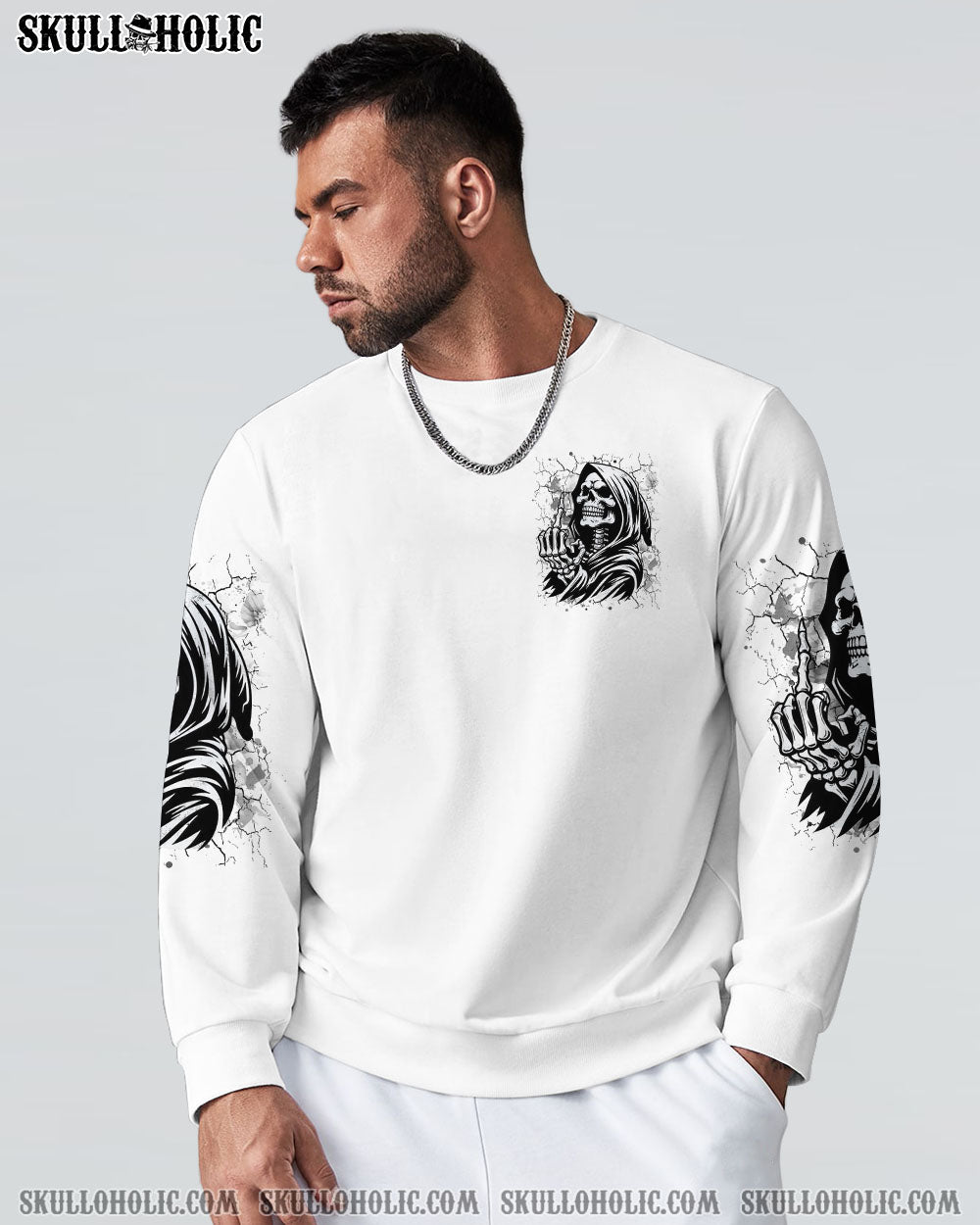 BLISSCORNERS DON'T JUST GO AWAY MAD ALL OVER PRINT