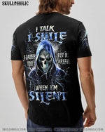 BLISSCORNERS BE CAREFUL WHEN I'M SILENT REAPER ALL OVER PRINT