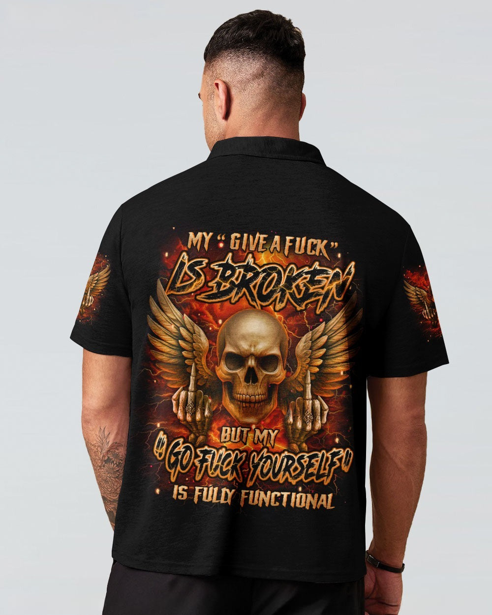 BLISSCORNERS MY GIVE A F IS BROKEN ALL OVER PRINT